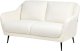 Beliani Sofa dla 2 osób EIBY Szenil biały 4