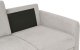 Beliani Sofa dla 2 osób MARE szary 11