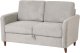 Beliani Sofa dla 2 osób MARE szary 5