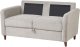 Beliani Sofa dla 2 osób MARE szary 6