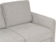 Beliani Sofa dla 2 osób MARE szary 10