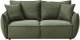 Beliani Sofa dla 3 osób Kunes Zielony 1