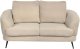 Beliani Sofa dla 2 osób KJAER Boucle Jasnobeżowy 5