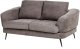 Beliani Sofa dla 2 osób Kjaer Szenil Beżowoszary 3