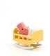 Figurka HalfToys Zabawki magnetyczne 3D dla dzieci safari hipopotam i krokodyl - Half Toys 3+ Edukamp (HT-00010) 3