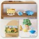 Figurka HalfToys Figurki magnetyczne dinozaury 3D Ankylo i Para - Half Toys 3+ Edukamp (HT-0007) 18