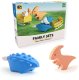 Figurka HalfToys Figurki magnetyczne dinozaury 3D Ankylo i Para - Half Toys 3+ Edukamp (HT-0007) 20