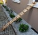 QLS Drabinka dla kota schody drewno opalana 6M (09950) 2