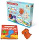 Barney & Buddy Książeczka do kąpieli dinozaur zmieniający kolor - Buddy&Barney 3+ EDUKAMP (NE-0228) 1