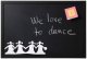 NAGA Magnetic chalkboard 60x40 cm with black frame (19013) 2