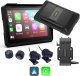 Medialove Ekran motocyklowy M7 Quick 7'' Carplay Android Auto Szybki Montaż (EL-MOT-NAV-M7) 1