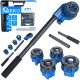 Geko Gwintownica ręczna do rur 4-elementowa 3/8"-1" (4) (5903418306274) 2