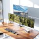 Triadyn Uchwyt biurkowy TriHighFlexMount na trzy monitory 13-32" ergonomiczny regulowany obrotowy TRD-BLK-Hi3AL 6