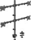 Triadyn Uchwyt biurkowy na 4 monitory 14" - 32" QuadClamp (TRD-BLK-4C) 1