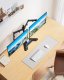 Triadyn Uchwyt biurkowy na 2 monitory 14" - 32" DuoBase Plus (TRD-BLK-2STP) 7