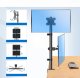 Triadyn Uchwyt biurkowy na 2 monitory 14" - 32" DuoClamp Vertical (TRD-BLK-2CV) 4
