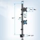 Triadyn Uchwyt biurkowy na 2 monitory 14" - 32" DuoClamp Vertical (TRD-BLK-2CV) 6