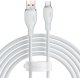 Baseus Kabel Pudding 100W USB-A - USB-C 1,2m - biały (6932172650148) 1