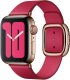 Apple Pasek z klamrą nowoczesną w kolorze maliny do koperty 38mm / 40mm / 41mm / 42mm - rozmiar M 2