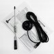 CB Antena Hustler Delta 874 Magnetyczna 32 cm Kabel 4 m UC-1 Krótka Samochodowa 2