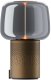Lampa stołowa Kooduu Lampa przenośna z głośnikiem Bluetooth JBL brązowa KOODUU Serena PLAY 3