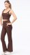 IQ Damski stanik sportowy intelligence quality JAVENTA WMNS deep mahogany rozmiar M 6