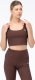 IQ Damski stanik sportowy intelligence quality JAVENTA WMNS deep mahogany rozmiar L 10