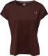 IQ Damska koszulka z krótkim rękawem intelligence quality ARIE WMNS deep mahogany rozmiar L 1