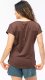 IQ Damska koszulka z krótkim rękawem intelligence quality ARIE WMNS deep mahogany rozmiar L 12