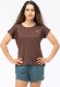 IQ Damska koszulka z krótkim rękawem intelligence quality ARIE WMNS deep mahogany rozmiar L 9