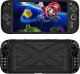 Strado Etui do Nintendo Switch 2 2025 Kickstand silikonowe 3-częściowe Czarne 14