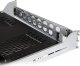 StarTech .Com 2HE wysuwana wentylowana półka do szafy serwerowej 19-calowej z prowadnicą kabli / z regulowaną głębokością montażu do 56,7 kg - Rack - półka - czarny - 2U - dla P/N: RK1233BKM, RK2433BKM, RK2537BKM, RK3236BKF, RK4236BKB, RK4242BK24, RK4242B 3