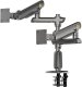 North Bayou Uchwyt biurkowy na 2 monitory 27"-50" D9C 6