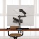 North Bayou Uchwyt biurkowy na 2 monitory 27"-50" D9C 9