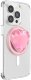 PopSockets Popsockets Crystal Heart Grip MagSafe    uchwyt i podstawka do telefonu różowy 5