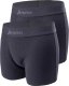 Beon Męskie bokserki Martes essentials RAVOR 2PACK black/black rozmiar S 2