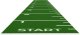 Tiguar Sprint Track Trawa Treningowa 10 x 1 m Do Sprintów i Sanek Zielona 2