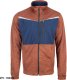 CERVA Sweter męski STIRLING STRETCH, lekki z suwakiem, kieszeń napiersiowa, odblaskowe elementy, warstwa pośrednia - ceglasty 2XL 1