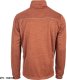 CERVA Sweter męski STIRLING STRETCH, lekki z suwakiem, kieszeń napiersiowa, odblaskowe elementy, warstwa pośrednia - ceglasty 2XL 3