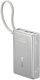 Baseus Powerbank PicoGo 10000mAh 45W z wyświetlaczem cyfrowym z wbudowanym kablem USB-C - tytanowy 1