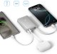 Baseus Powerbank PicoGo 10000mAh 45W z wyświetlaczem cyfrowym z wbudowanym kablem USB-C - tytanowy 8