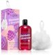 I love Set : Raspberry & Blackberry, Hydrating, Shower Gel, For All Skin Types, 500 ml + , Body Sponge For Women 1