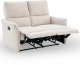Kontrasto Fotel rozkładany dwuosobowy TIMO DUO 130x90x99 cm szenil beżowy 2