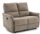 Kontrasto Sofa fotel rozkładany TIMO DUO 130 cm szenil brązowy 2-osobowa 1
