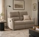 Kontrasto Sofa fotel rozkładany TIMO DUO 130 cm szenil brązowy 2-osobowa 9