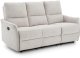 Kontrasto Sofa fotel rozkładany TIMO TRIO 177 cm szenil beżowy 3-osobowa 1