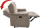 Kontrasto Sofa fotel rozkładany TIMO TRIO 177 cm szenil beżowy 3-osobowa 4
