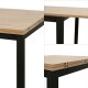 Kontrasto Stół rozkładany Alex 80-160x80 cm dąb do jadalni i salonu 3