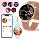 Smartwatch Lazird Damski zegarek EKG BMI rozmowy AMOLED 466x466 złoty 10