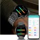 Smartwatch Lazird EKG AMOLED CIŚNIENOMIERZ BMI GLUKOZA 440MAH PPG czarny 4